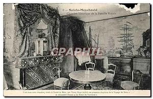 Sainte Menehould Carte Postale Ancienne Chambre historique de la famille royale