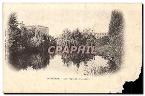 Mezieres Carte Postale Ancienne Lac (sqaure Mialaret)