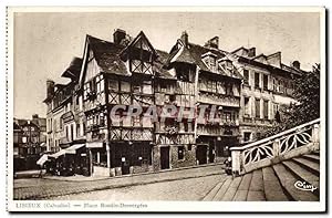 Image du vendeur pour Lisieux - Place Boudin Desvergees - Carte Postale Ancienne mis en vente par CPAPHIL