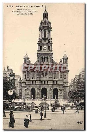 Seller image for Paris Carte Postale Ancienne La Trinite Style Renaissance for sale by CPAPHIL