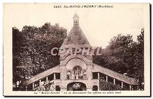 Seller image for SAint Anne d'Auvray Carte Postale Ancienne La Scala Sancta ou se donnaient les offices en plein vent for sale by CPAPHIL