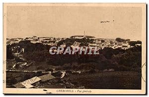 Algerie Carte Postale Ancienne Cherchell vue générale