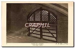 Immagine del venditore per Grande Bretagne Londres London Carte Postale Ancienne Tower of London Traitor's gate venduto da CPAPHIL