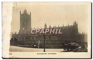 Bild des Verkufers fr Angleterre - England - Manchester Cathedral - section missing - Carte Postale Ancienne zum Verkauf von CPAPHIL