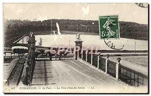 Image du vendeur pour Versailles Carte Postale Ancienne Le parc La piece d'eau des Suisses mis en vente par CPAPHIL