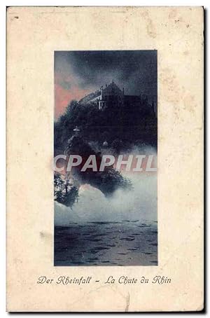 Image du vendeur pour Carte Postale Ancienne Der Rheinfall La chute du Rhin mis en vente par CPAPHIL