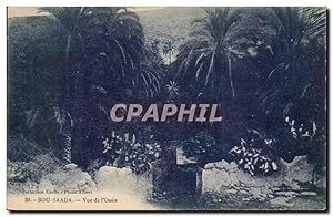 Seller image for Algerie Bou Saada Carte Postale Ancienne vue de l'oasis for sale by CPAPHIL