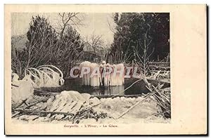 Algerie Geryville Carte Postale Ancienne L'hiver La glace