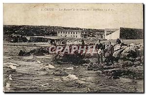 Immagine del venditore per Cette Sete Carte Postale Ancienne les rochers de la corniche Hopitaux 14 et 15 venduto da CPAPHIL