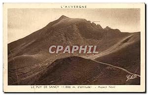 Bild des Verkufers fr Carte Postale Ancienne Auvergne Le Puy de Sancy Aspect nord zum Verkauf von CPAPHIL