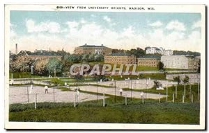 etas Unis - United States - USA - Madison Wisconsin - View from University Heights - Carte Postal...