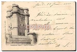 Vincennes Carte Postale Ancienne Le fort (donjon)