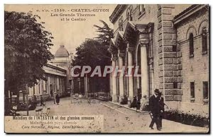 Image du vendeur pour Chatelguyon - Les Grandes Thermes et le Casino - Maladies de l'intestin et des glandes annexes - Carte Postale Ancienne mis en vente par CPAPHIL