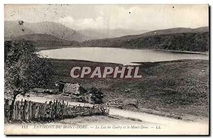 Bild des Verkufers fr Carte Postale Ancienne Auvergne Environs du Mont Dore Le alc de Guery et le mont Dore zum Verkauf von CPAPHIL