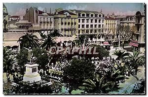 Perpignan Carte Postale Ancienne Place Arago Danses Sardanes