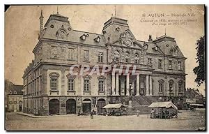 Carte Postale Ancienne Autun Hôtel de ville