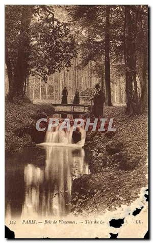 Paris Carte Postale Ancienne Bois de Vincennes