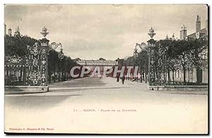 Bild des Verkufers fr Nancy Carte Postale Ancienne Place de la Carriere zum Verkauf von CPAPHIL