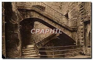 BElgique Bouillon Carte Postale Ancienne Intérieur du château de Bouillon Escalier Vauban Vallée ...