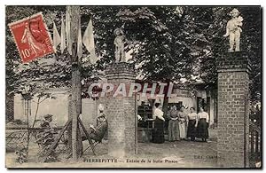 Pierrefitte Carte Postale Ancienne Entrée de la butte Pinson TOP (danse bal dancing)