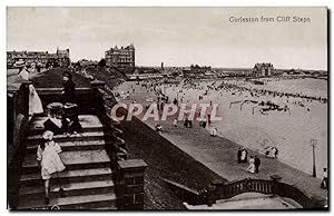 Grande Bretagne Great BRitain Carte Postale Ancienne Gorleston from Cliff steps