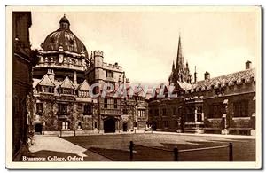 Grande Bretagne Great BRitain Carte Postale Ancienne Brasenose college Oxford