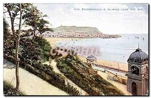 Seller image for Grande Bretagne Great Britain Carte Postale Ancienne Scarborough A glimpse from the Spa for sale by CPAPHIL