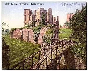 Seller image for Grande Bretagne Great BRitain Carte Postale Ancienne Kenilworth castle Rustic bridge for sale by CPAPHIL