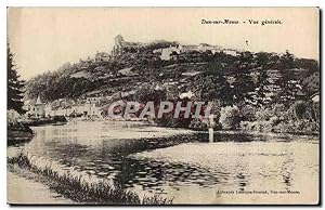 Dun sur Meuse - vue générale - Carte Postale Ancienne