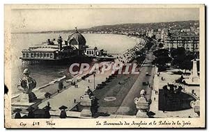 Seller image for Nice Carte Postale Ancienne La promenade des anglais et le palais de la jete for sale by CPAPHIL
