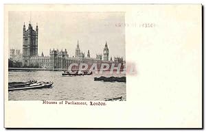 Bild des Verkufers fr Grande Bretagne Great Britain Carte Postale Ancienne Londres London Houses of parliament zum Verkauf von CPAPHIL