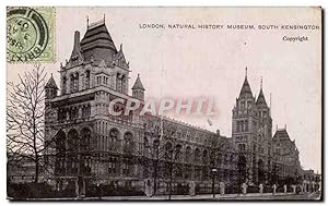 Bild des Verkufers fr Angleterre - England - London - Londres - Natural History Museum - Carte Postale Ancienne zum Verkauf von CPAPHIL