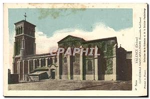 Bild des Verkufers fr Valence Carte Postale Ancienne Cathdrale SAint Apollinaire zum Verkauf von CPAPHIL