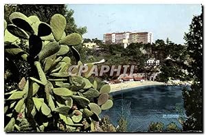 Bild des Verkufers fr Carte Postale Ancienne Cap d'ail La plage Mala et l'Eden zum Verkauf von CPAPHIL