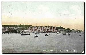 Grande Bretagne Great Britain Carte Postale Ancienne West Cowes from the EAst Cowes Isle of Wight