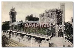 Grande Bretagne Great BRitain Carte Postale Ancienne CArdiff castle