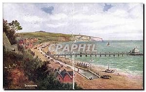 Grande Bretagne Great Britain Carte Postale Ancienne Sandown