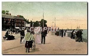 Grande Bretagne Great Britain Carte Postale Ancienne Isle of Wight Cowes parade