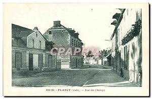 Plancy Carte Postale Ancienne Rue des champs