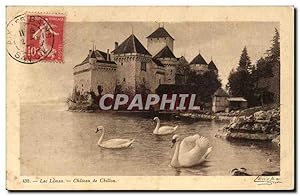 Imagen del vendedor de Lac Leman Carte Postale Ancienne Chteau de Chillon (cygne cygnes swan) a la venta por CPAPHIL