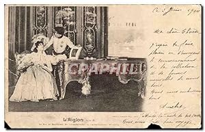 Carte Postale Ancienne L'aiglon avec Sarah Bernhardt (théâtre)