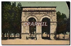 SAintes Carte Postale Ancienne L'arc de triomphe