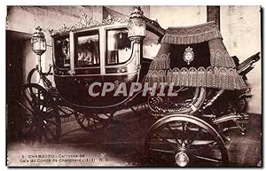 Image du vendeur pour Chambord - Carrosse de Gala du Comte de Chambord Carte Postale Ancienne mis en vente par CPAPHIL
