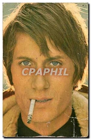 Chanteur - Jacques Dutronc ! Famous French Singer - cigarette Carte Postale Moderne