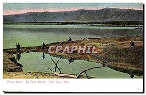 Seller image for Jordanie - Jordan - La Mer Morte - Todes Mer - The Dead Sea Carte Postale Ancienne for sale by CPAPHIL