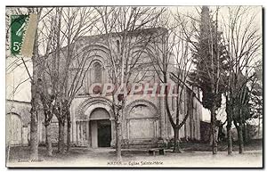 Matha Carte Postale Ancienne Eglise Sainte Herie