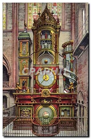 Strasbourg - Strassburg - - L'Horloge Astronomique Muenchner Bierhalle Piton - Carte Postale Anci...