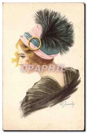 Image du vendeur pour Carte Postale Ancienne Fantaisie Femme (mode fashion) mis en vente par CPAPHIL