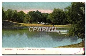 Bild des Verkufers fr Jordanie - Jordan - Jordanfurth - Le Jourdaine - The Forth of Jordan - Carte Postale Ancienne zum Verkauf von CPAPHIL