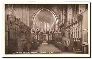 Immagine del venditore per Great BRitain Dunblane cathedral Carte Postale Ancienne Choir west venduto da CPAPHIL